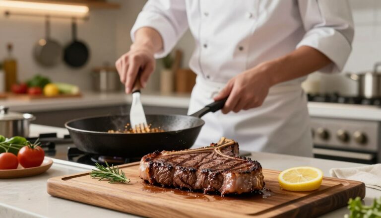 Elevate Your Meal with Perfectly Cooked T-Bone Steak