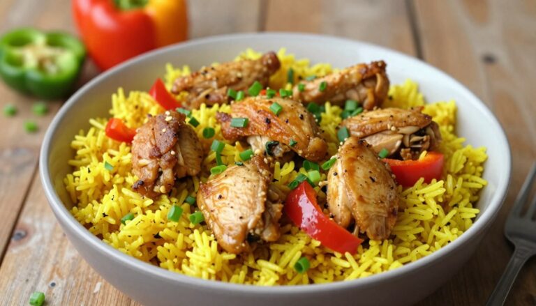 Flavorful Chicken and Rice One-Pot Dish