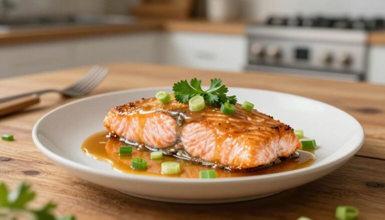 Easy Maple Dijon Salmon for a Quick Dinner