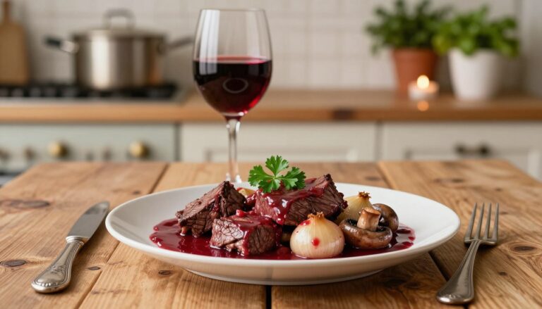 Easy Beef Bourguignon Recipe for Classic French Flavor