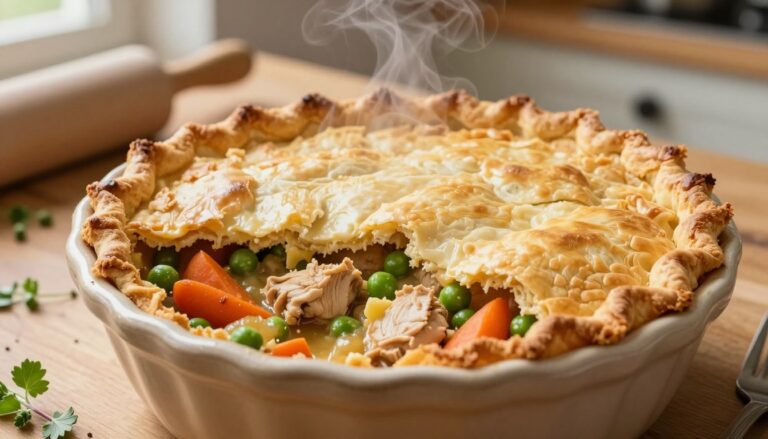 How to Make Chicken Pot Pie with Buttermilk Biscuit Topping