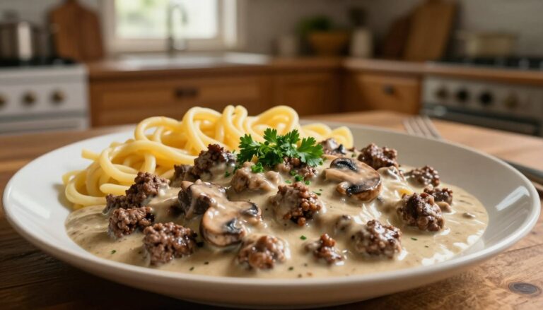 Quick Ground Beef Stroganoff Recipe for Busy Weeknights