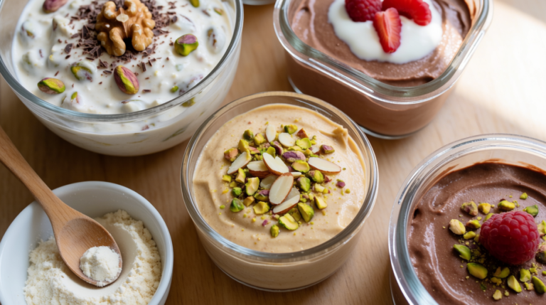 Easy dessert recipes without baking High protein meal prep recipes