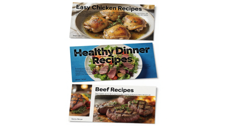 Easy Chicken Recipes Healthy Dinner Recipes Beef Recipes